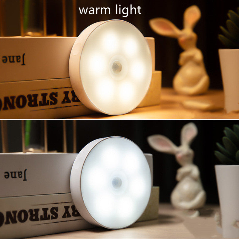 Intelligent Human Body Infrared Induction Night Light LED Charging Magnetic Suction